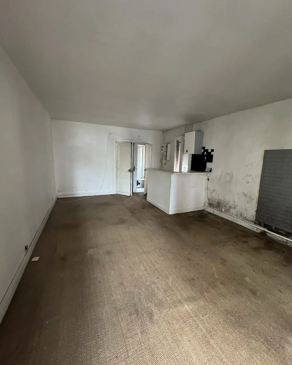 Avant travaux : appartement conçu en 3d, Asnières-sur-Seine