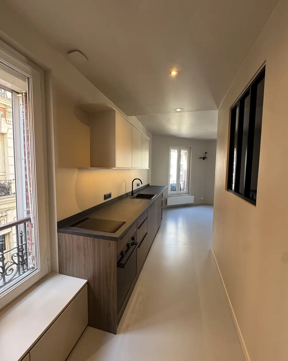 Appartement conçu en 3D après rénovation, Asnières-sur-Seine
