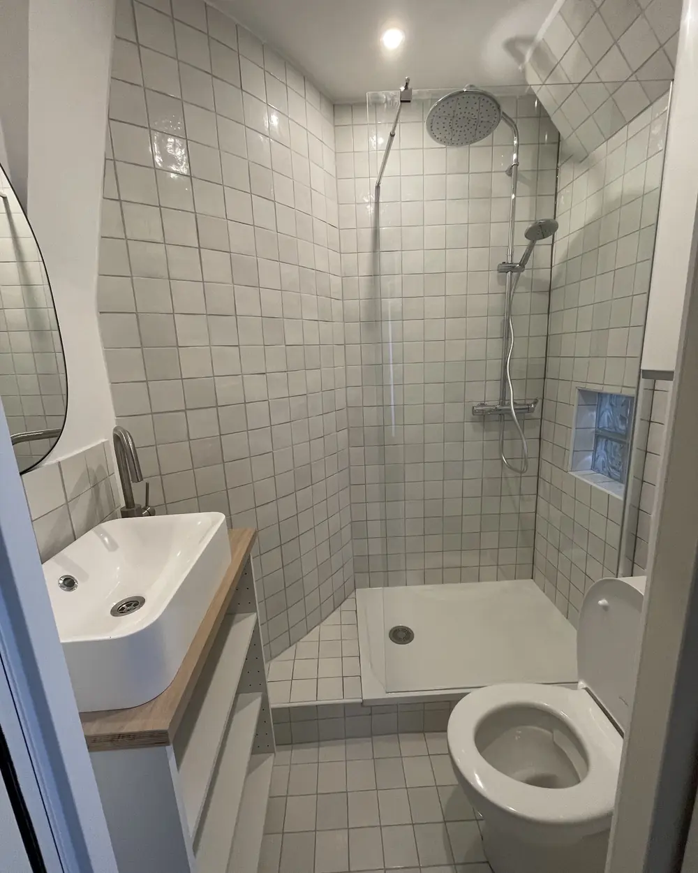 Studio optimisé après rénovation, Paris 18e