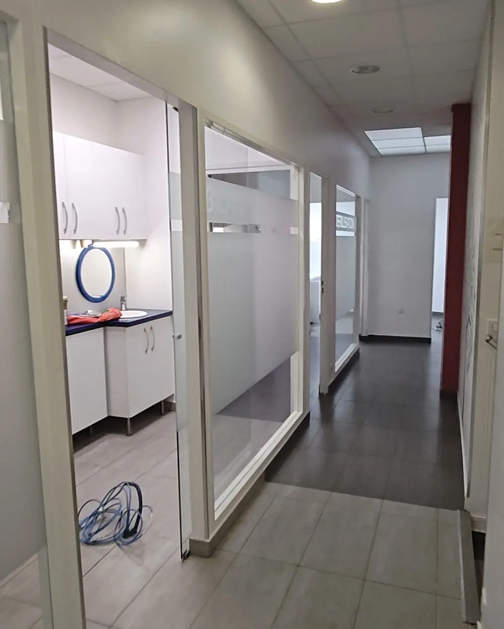 Cabinet de santé & sport avant rénovation, Paris 13e
