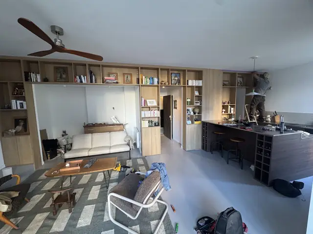 Plateau de bureaux après rénovation par DAR, Saint-Ouen