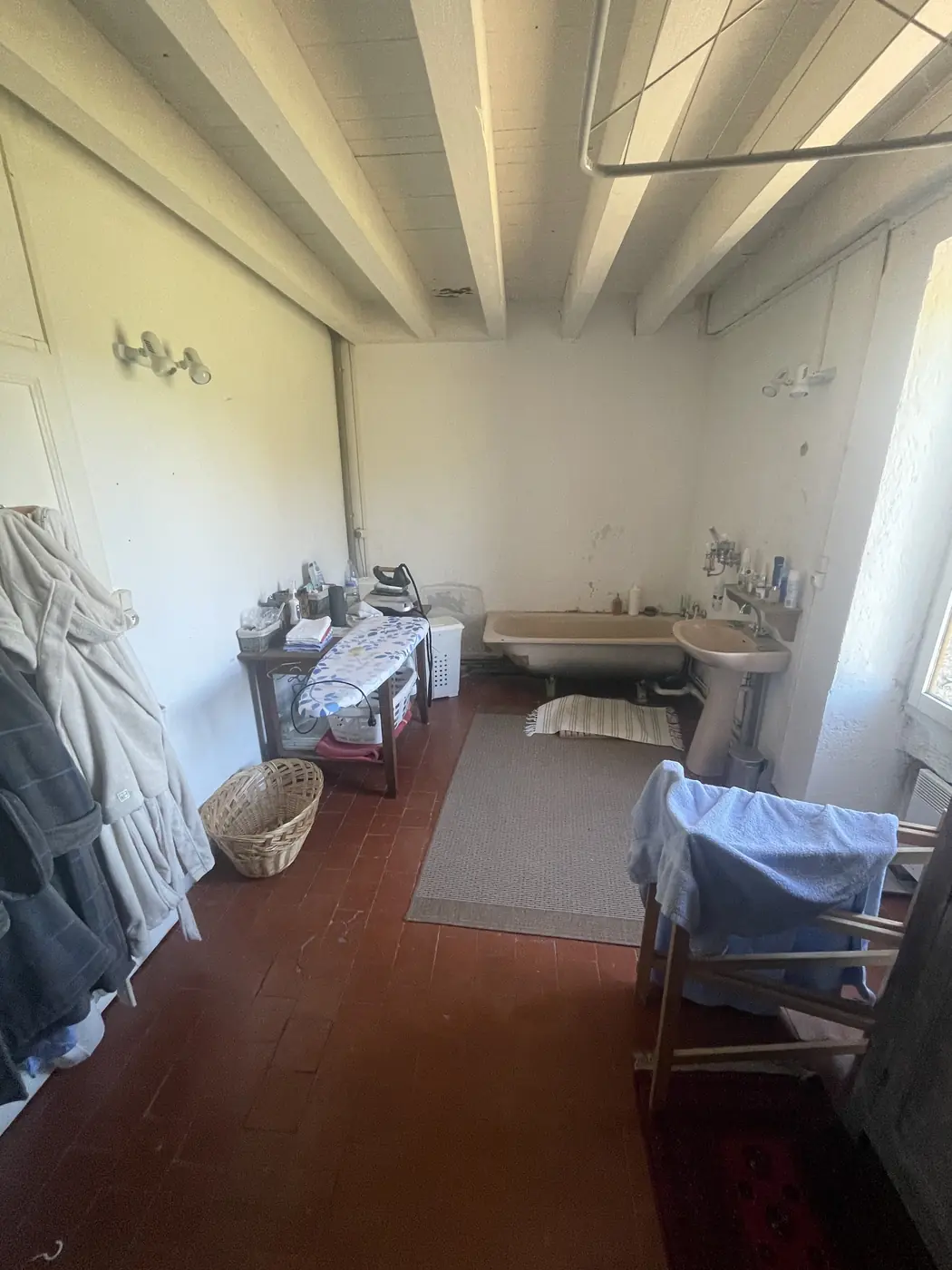 Salle de bains avant rénovation