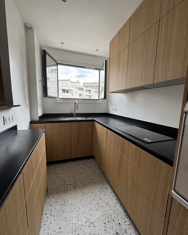 Appartement lumineux rénové par DAR, Paris 17e
