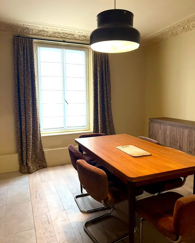 Salle à manger rénovée, Paris 9e