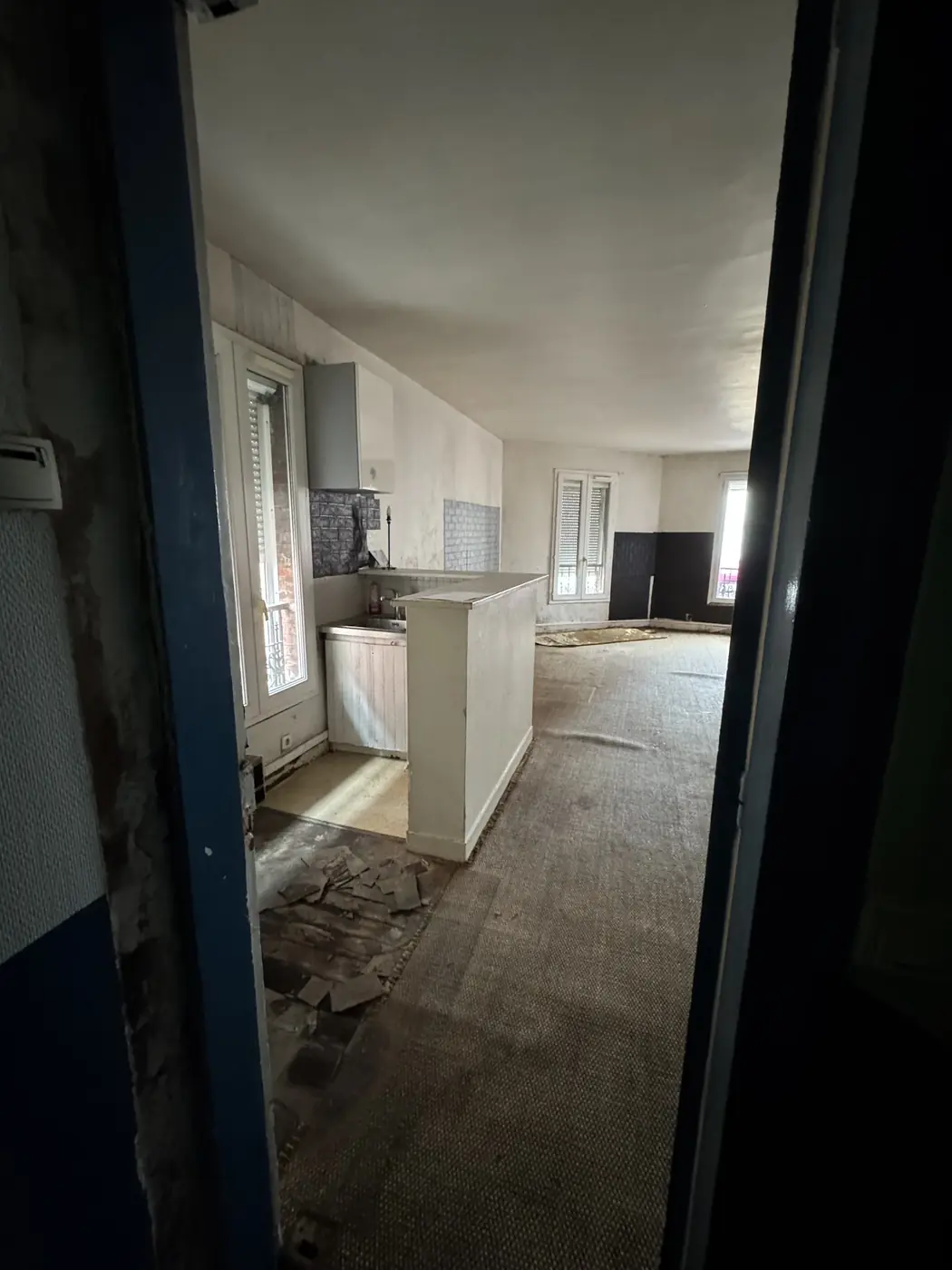 Appartement conçu en 3D avant travaux, Asnières-sur-Seine
