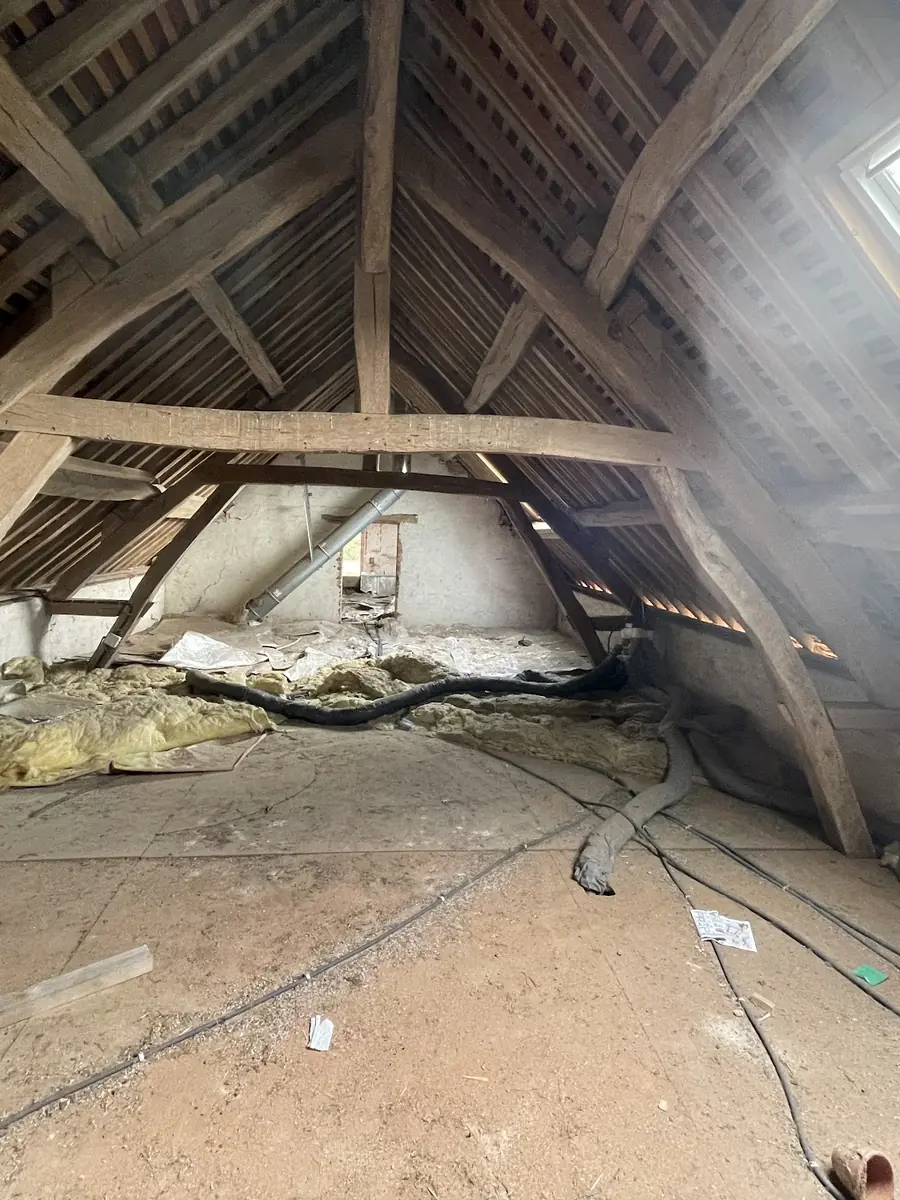 Les Attelleries (Sologne), étape 2 sur 7 : pose de velux