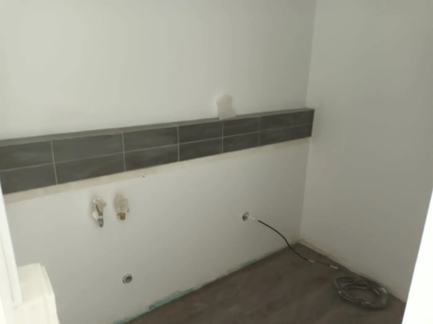 Salle de bains avant travaux
